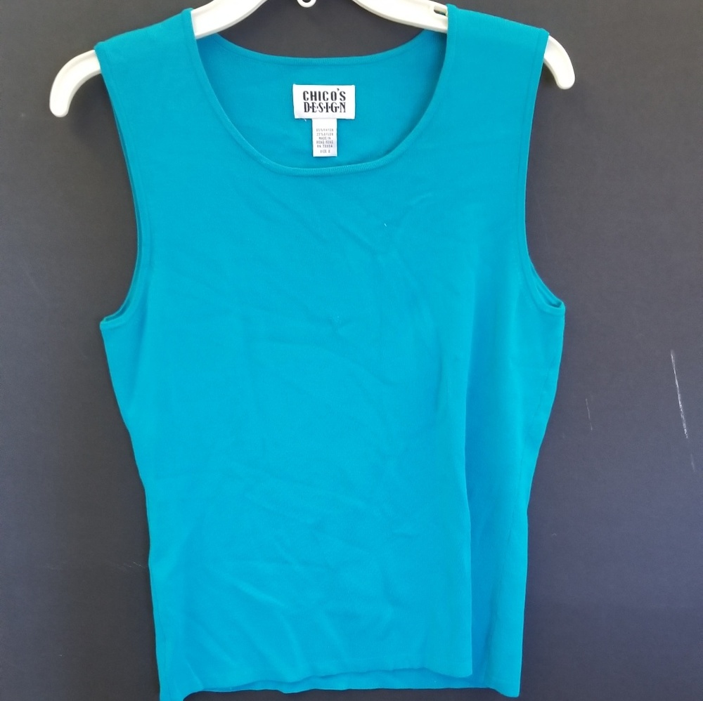 Blue tank top